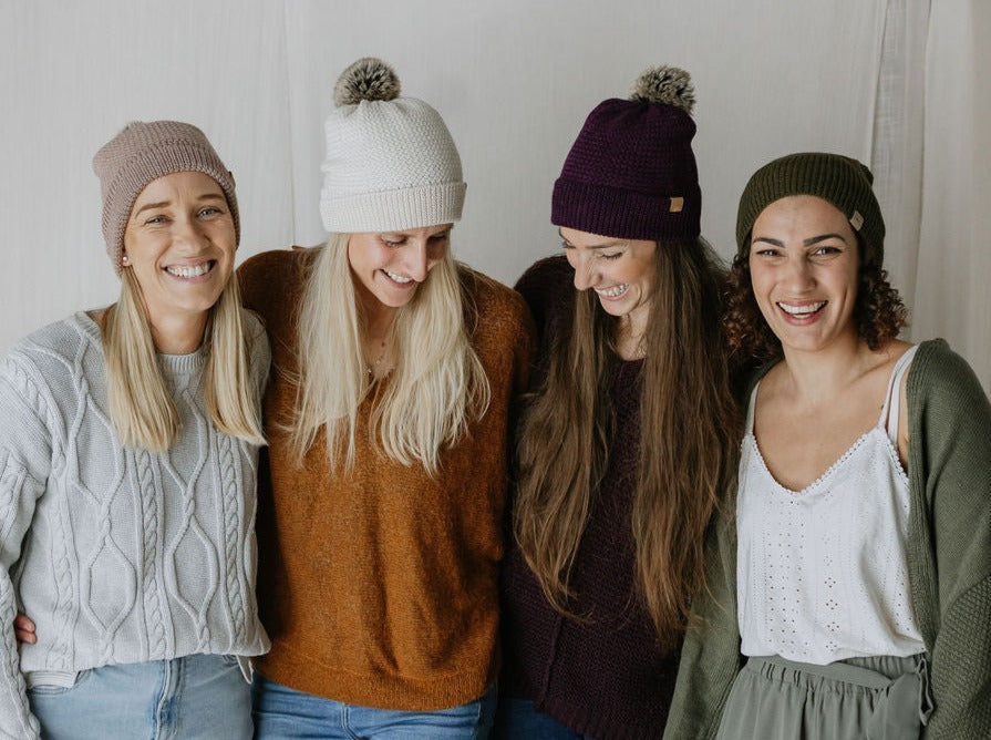 Woven Basket Beanie