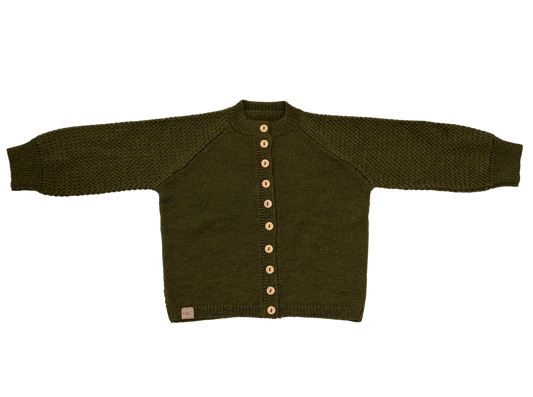 Woven Basket Cardigan
